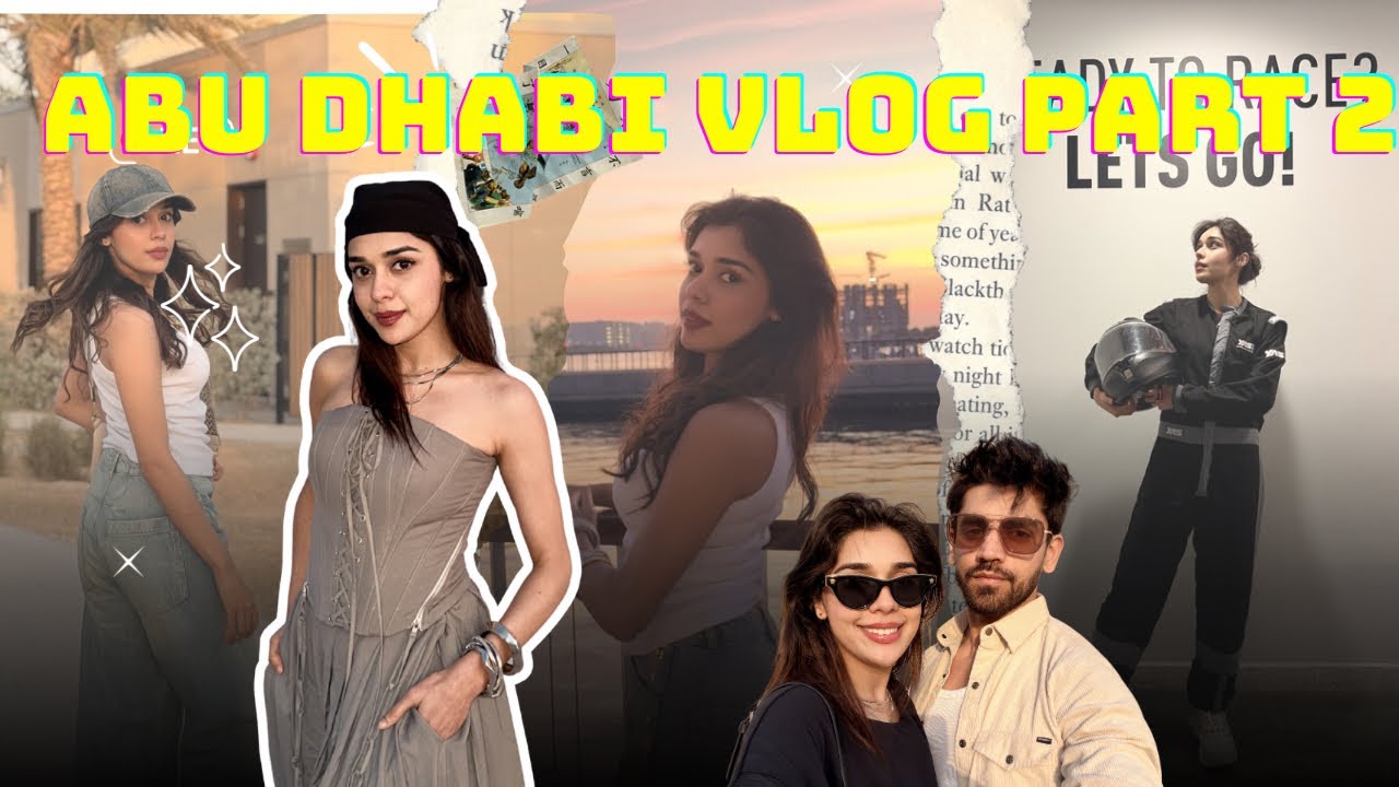 Abu Dhabi Vlog Part 2 with @Avinashmishra09 I Eisha Singh Vlogs