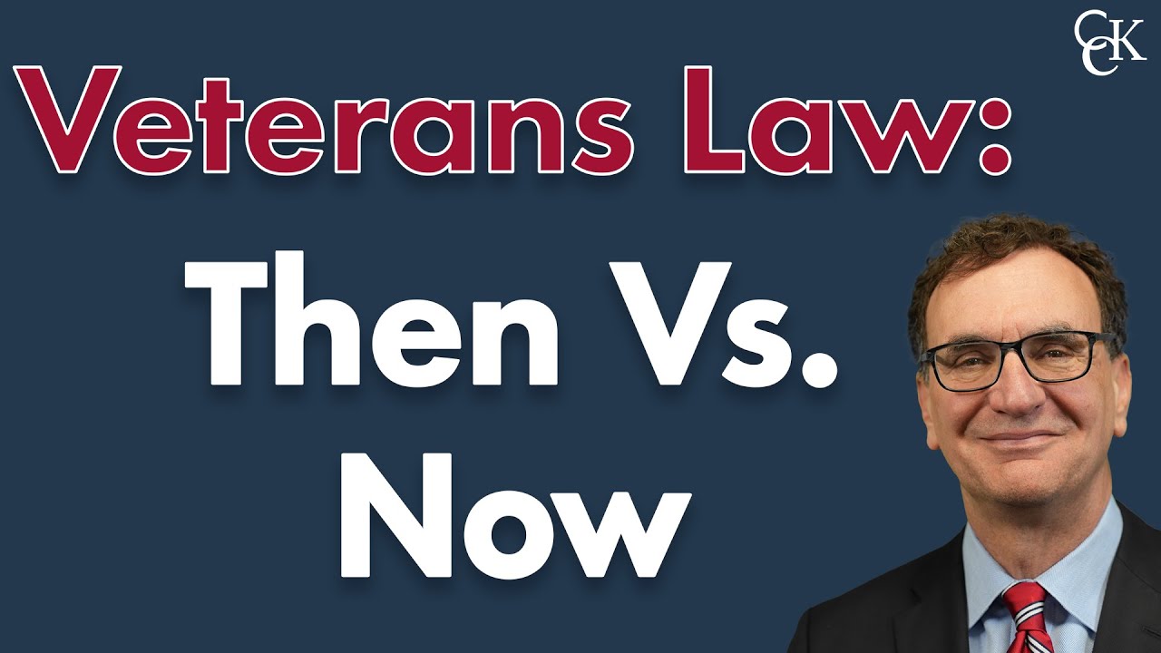 30+ Years of Veterans Law: What's Changed & What's Next?