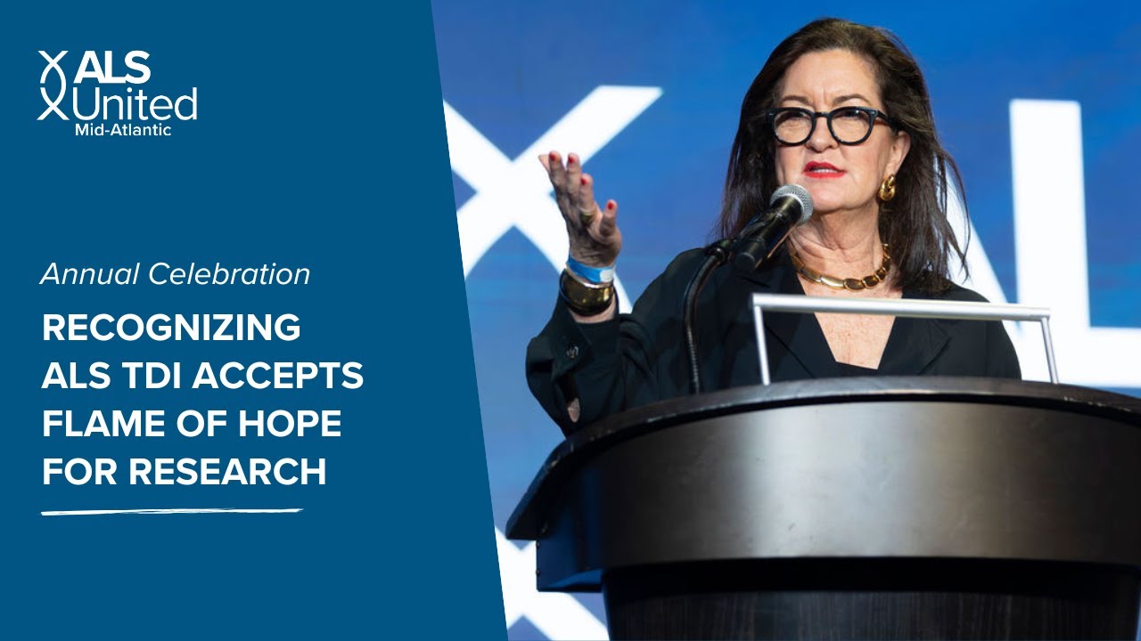 2025 Annual Celebration: ALS TDI Accepts Flame of Hope for Research