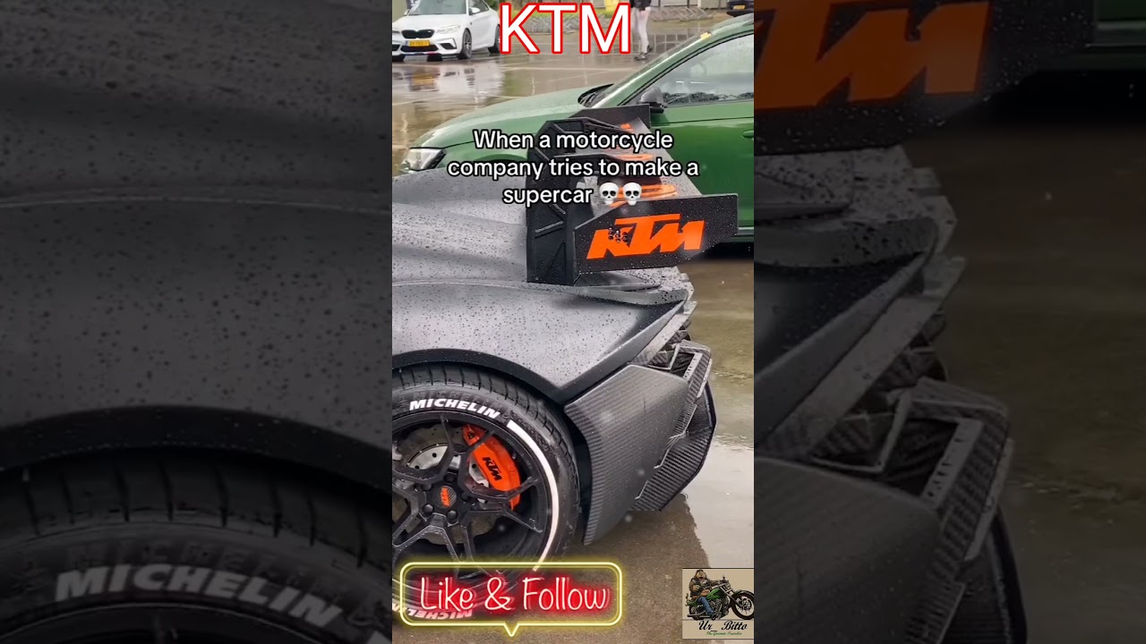 KTM Cars | New Racing Car from the House of KTM #ktm #carshorts #dreamride #superrides