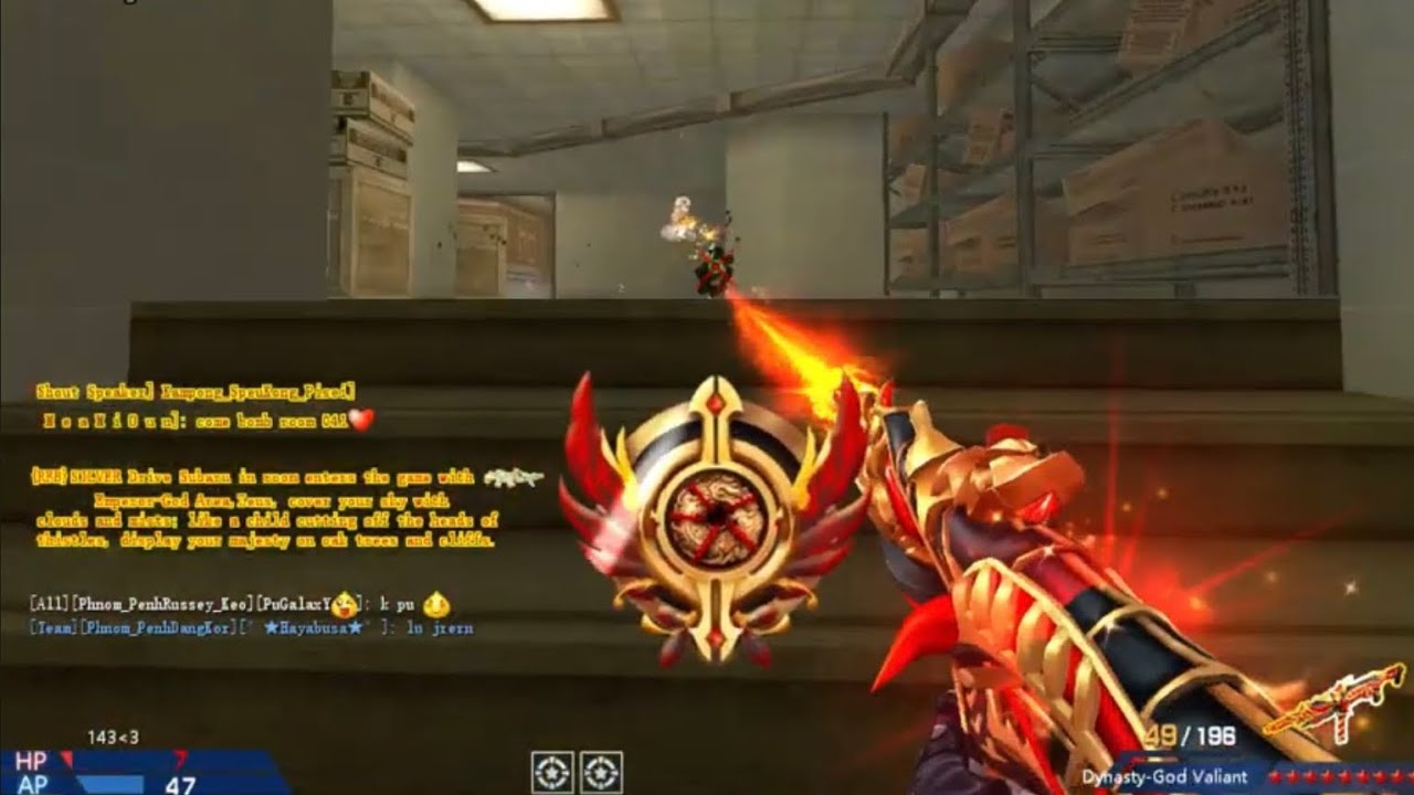 AK2 (Attack Online) EP1. តោះគ្នាយេីងមកសាក​កាំភ្លេីងថ្មីបានមក​ពីកាដូរ​ Comeback old player.