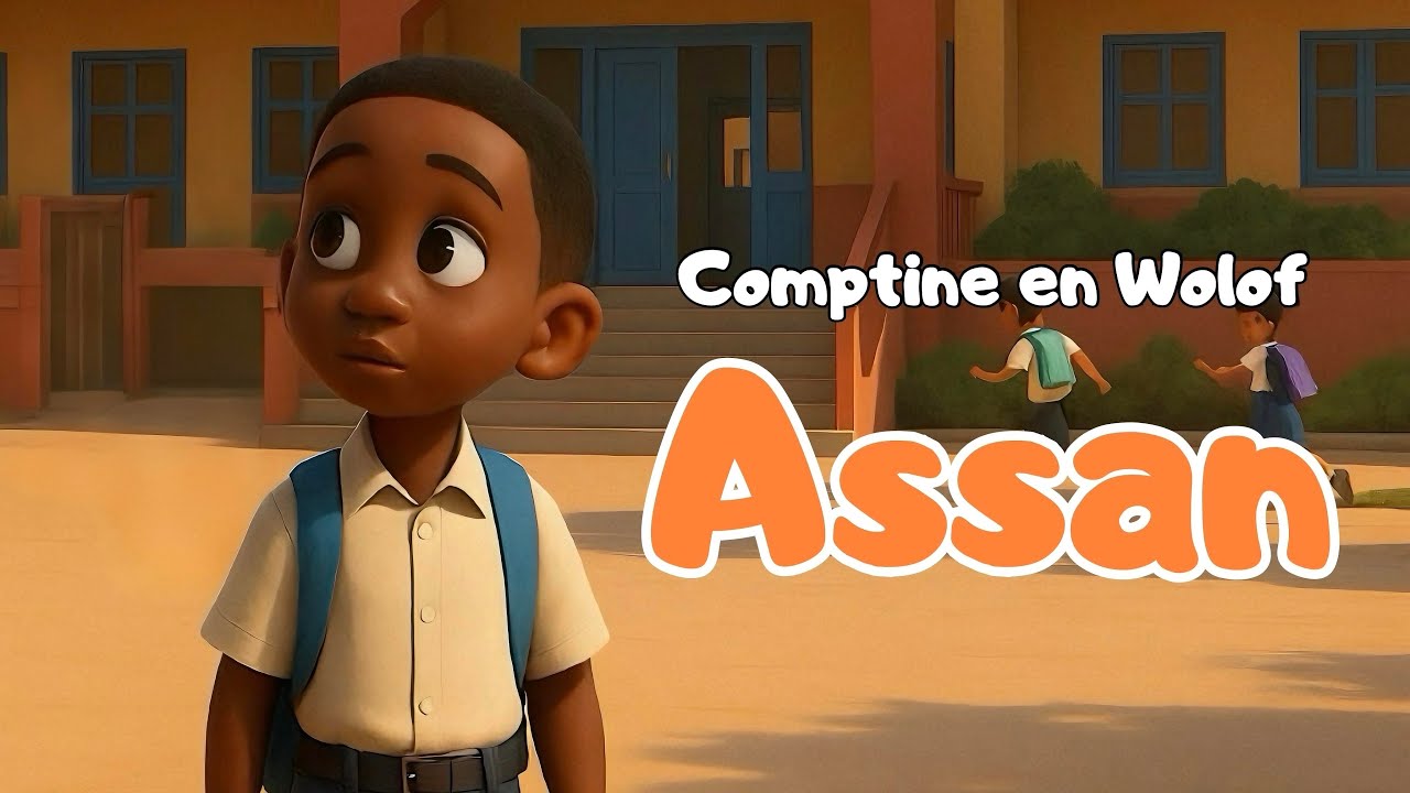 ASSAN — Comptine en Wolof — Comptine Africaine (Sénégal)