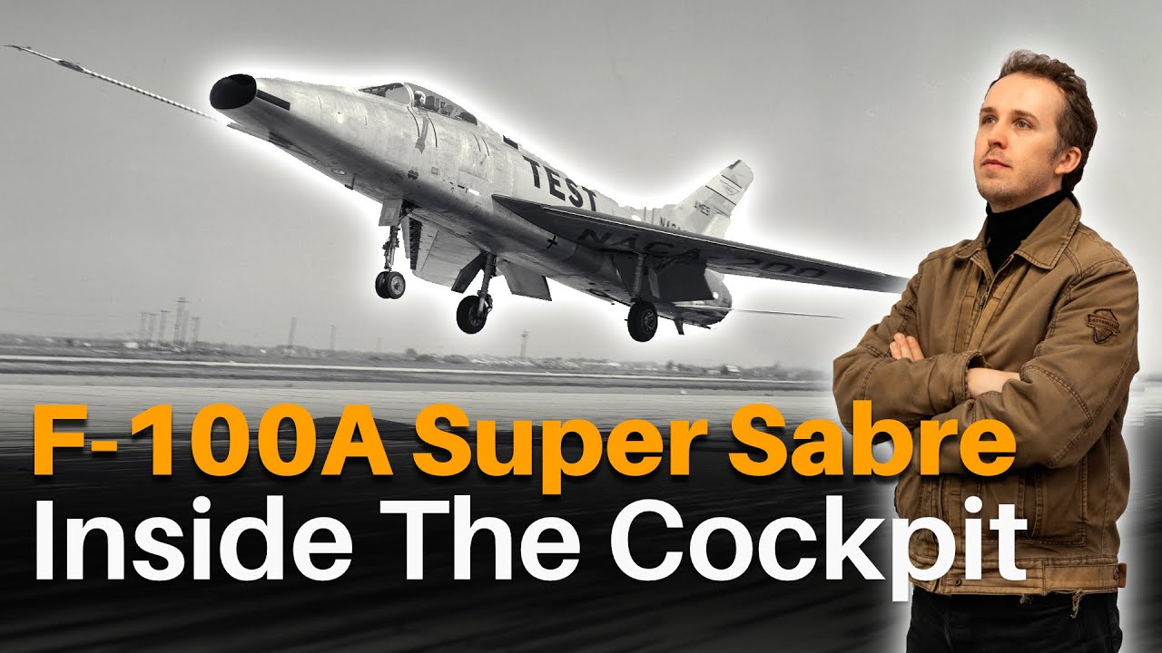 F-100A Super Sabre: Full Cockpit Tour and Detailed Walkaround