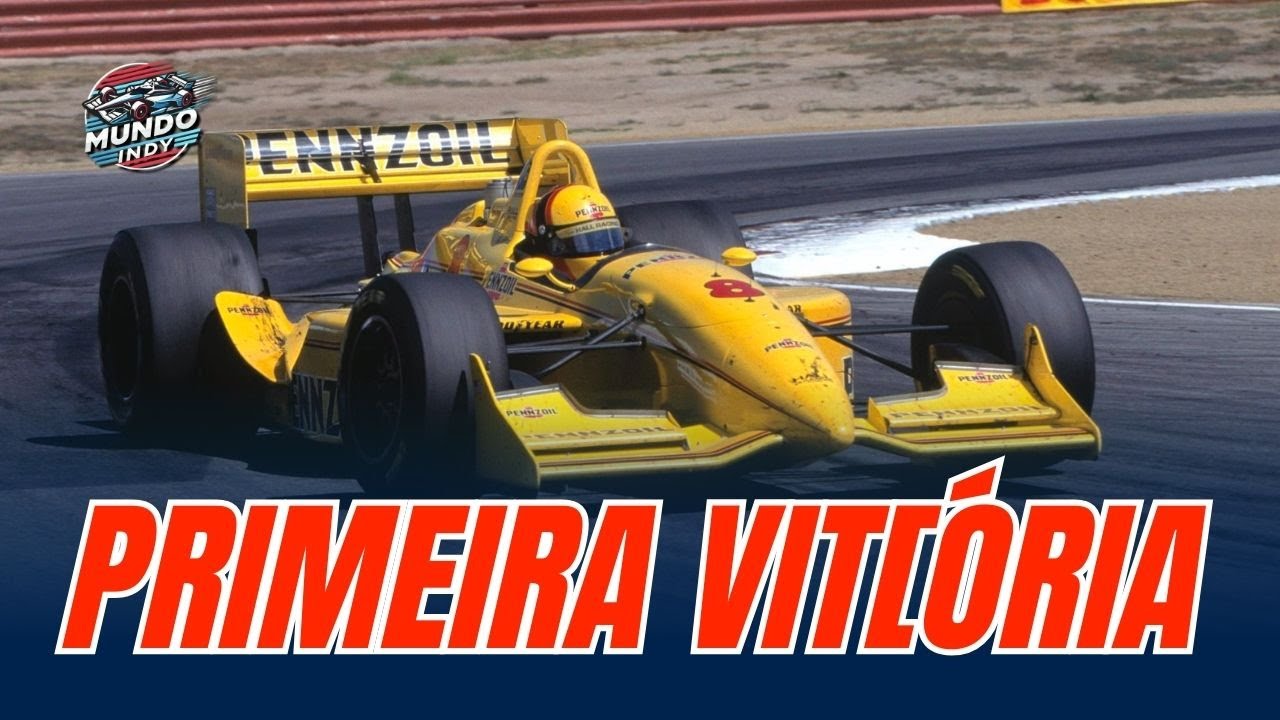FÓRMULA INDY - GIL DE FERRAN VENCE PELA PRIMEIRA VEZ NA FÓRMULA INDY - LAGUNA SECA 1995