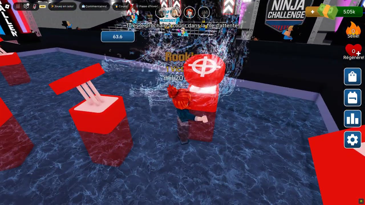 Roblox -  [❄️ WINTER 💪 Ninja Challenge [Beta]