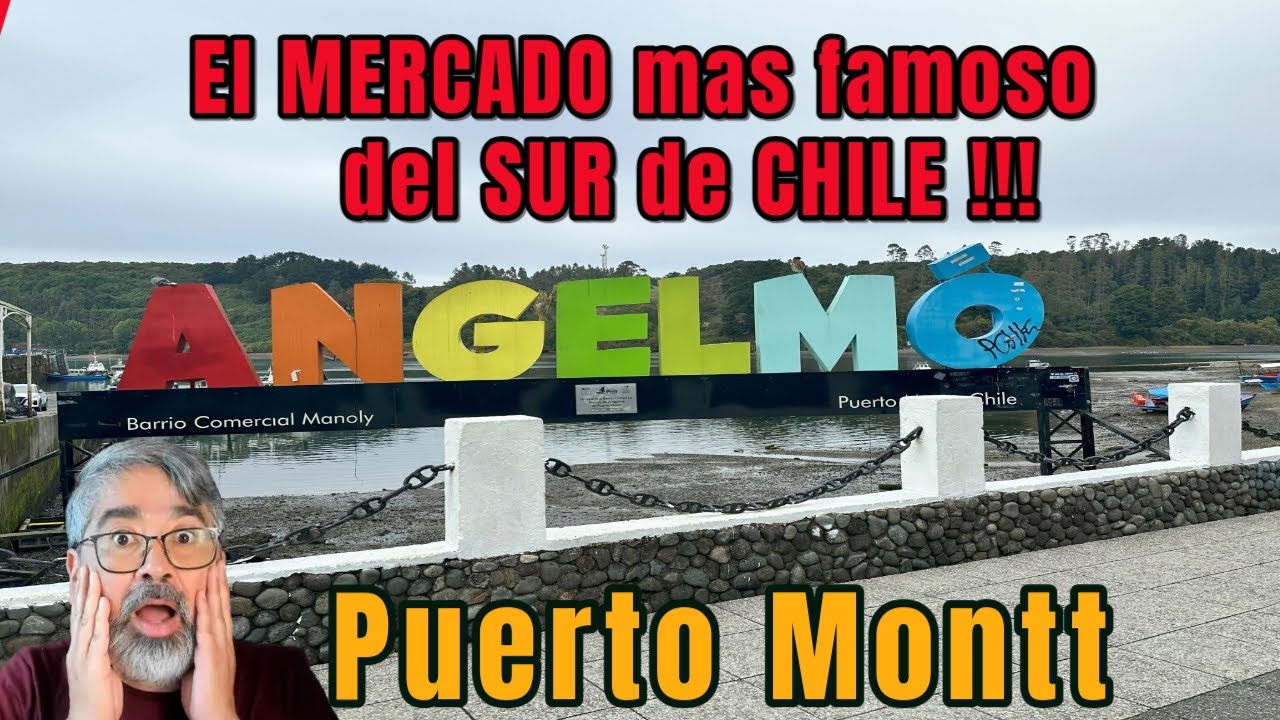 Guía Completa de Angelmó (Puerto Montt) - El Mercado más famoso del Sur 🐟🎨. #Angelmó #PuertoMontt