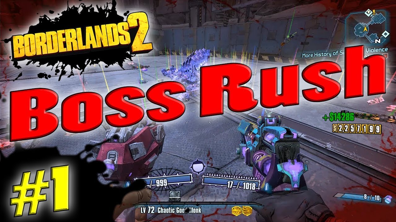 Borderlands 2 | Boss Rush Funny Moments And Drops #1