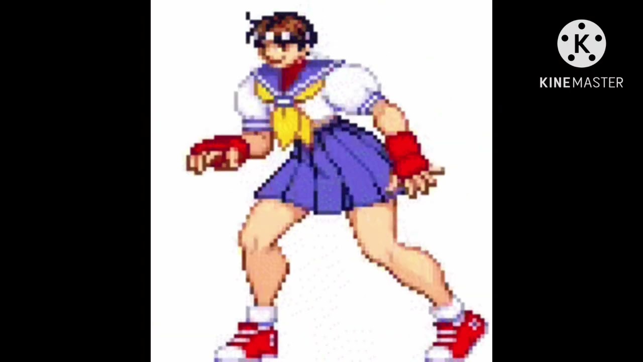 Street Fighter Alpha 2 Sakura Theme (slowed & reverb)