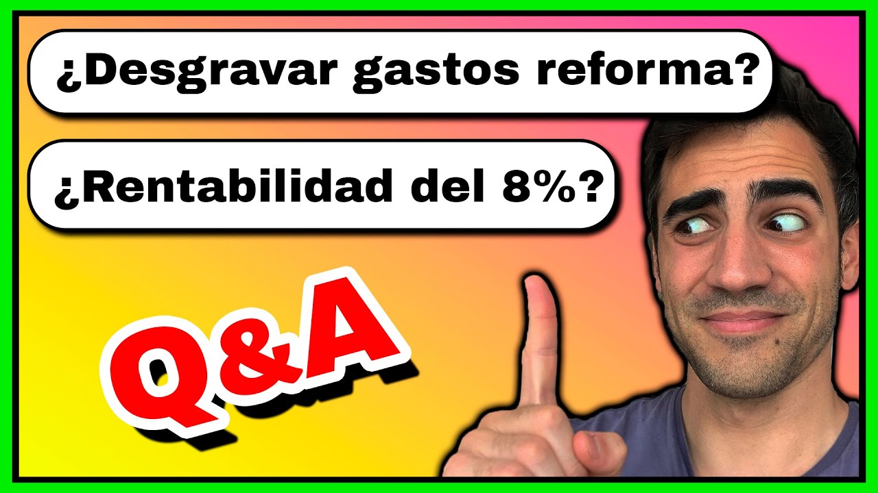 🏠 ¿AMORTIZAR HIPOTECA SÍ O NO? ¿PUEDO DESGRAVAR GASTOS de REFORMA? | Preguntas Y Respuestas #3