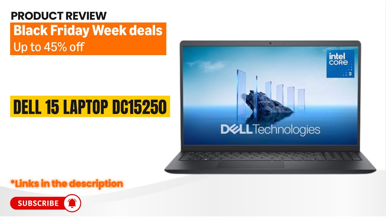 Обзор ноутбука Dell DC15250 15 дюймов с дисплеем Full HD 15,6 дюйма, частотой обновления 120 Гц, ...