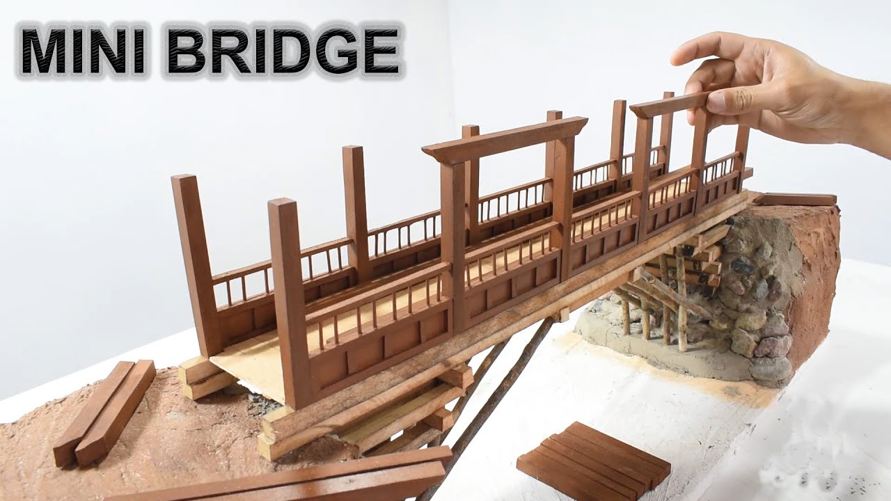 Construcción de un puente / Model BRIDGE construction