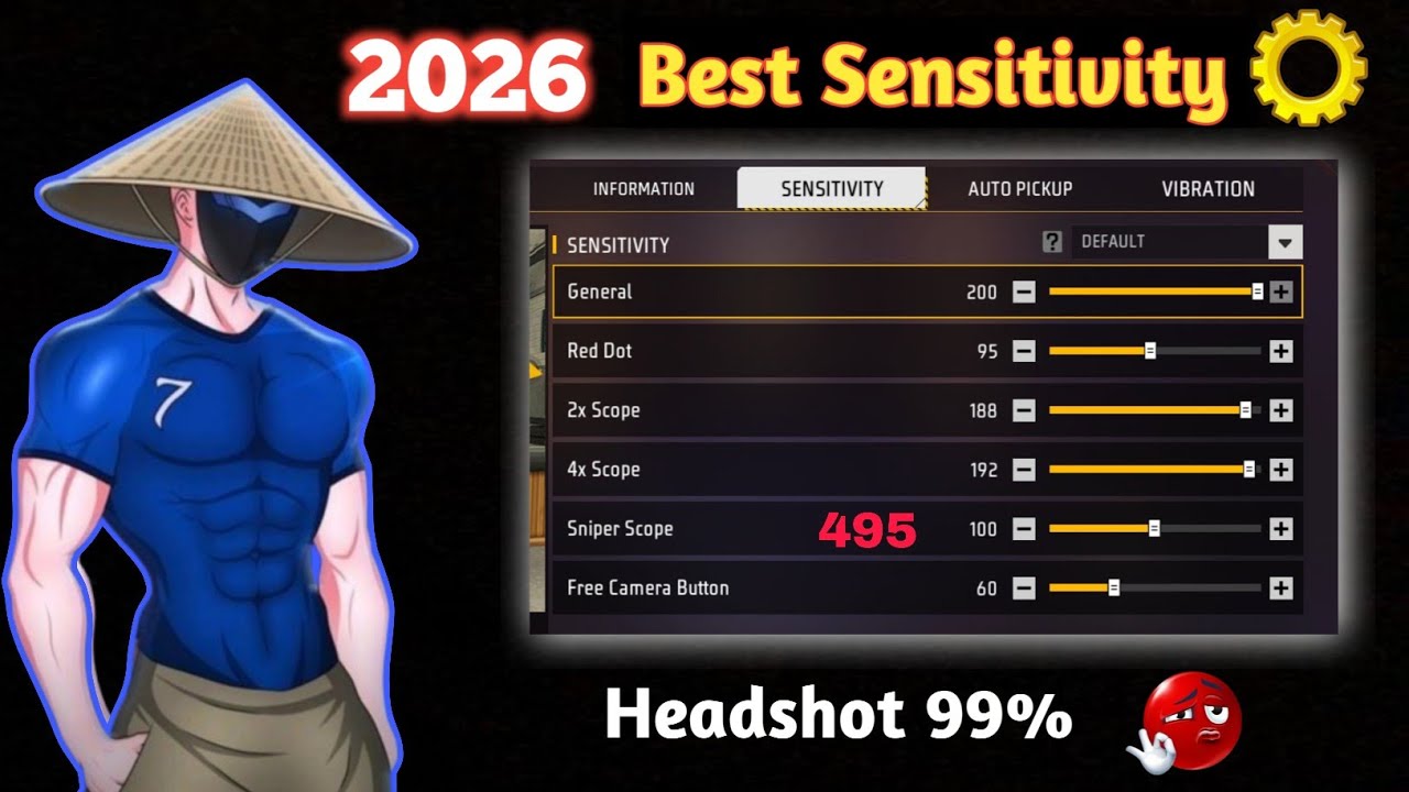Best Sensitivity For Mobile 📲| Headshot 99%| Bikki gmr 