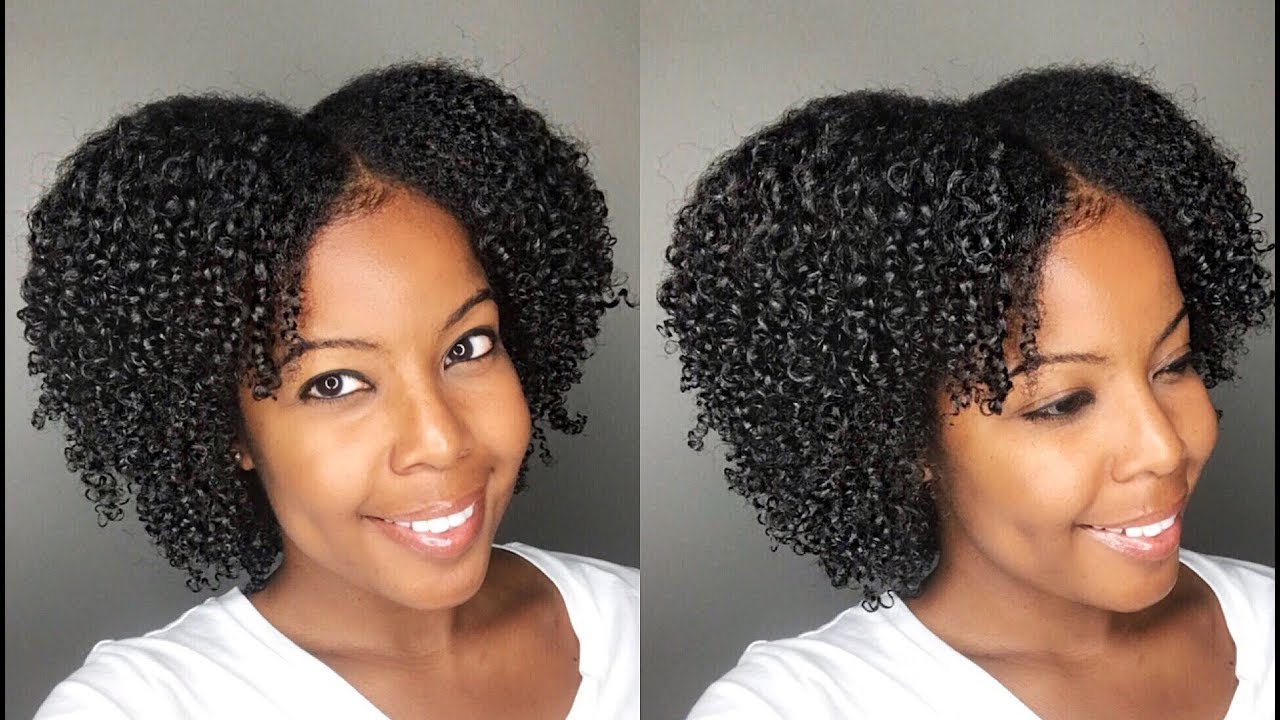 How To: Quick Defined Wash N Go on Natural Hair