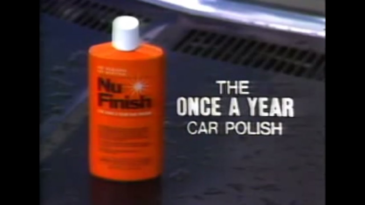 Nu Finish Car Polish Retro TV Commercial 1976