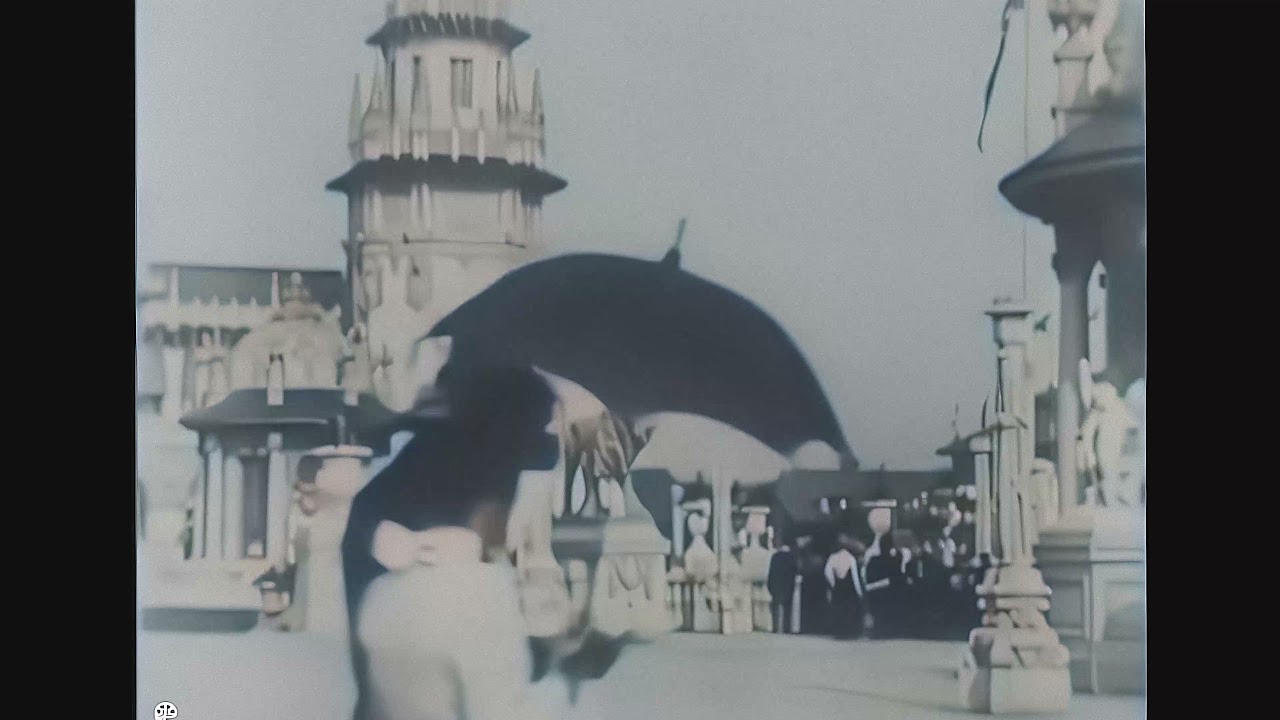 The Pan-American Exposition 1901 - Panorama view | 4K | Colorized |