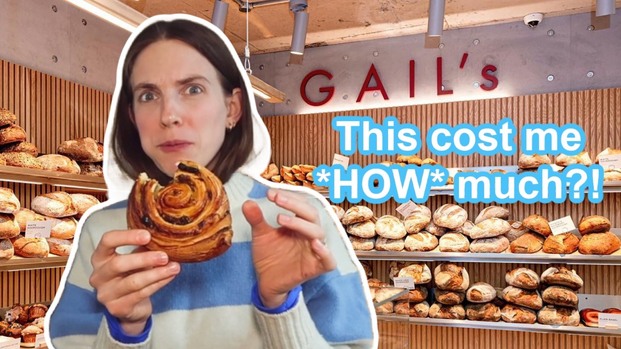 I ordered EVRY BAKED GOOD At UK's Most Expensive Bakery *Gails*