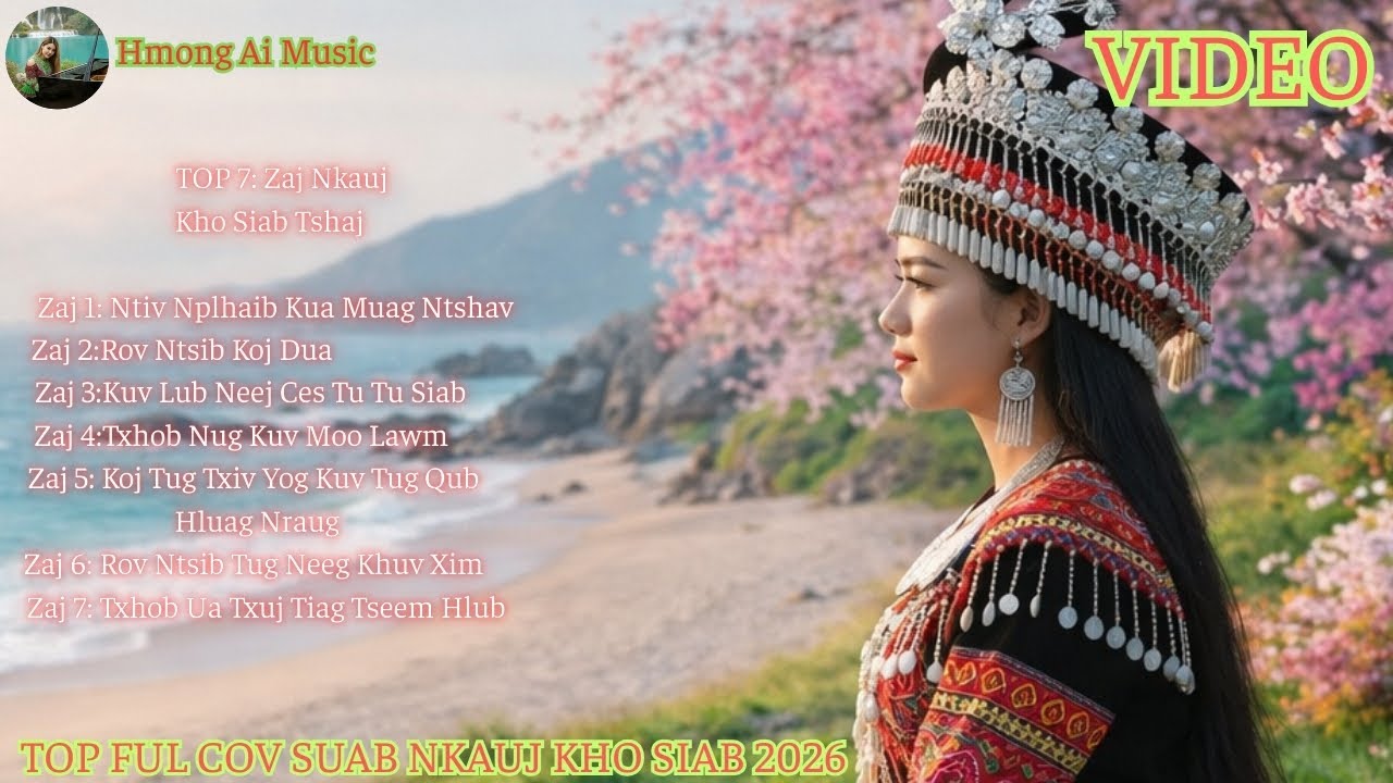 TOP Ful 7 Zaj Nkauj Kho Siab Tshaj Plawg Li ll Offical Cover#NkaujKhoSiabHmong#SuabNkaujAi