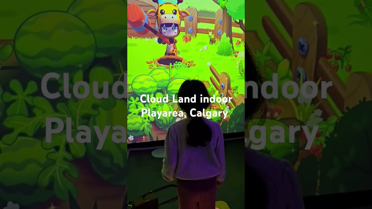Fun activities for kids Calgary in winters. Cloud land play area
