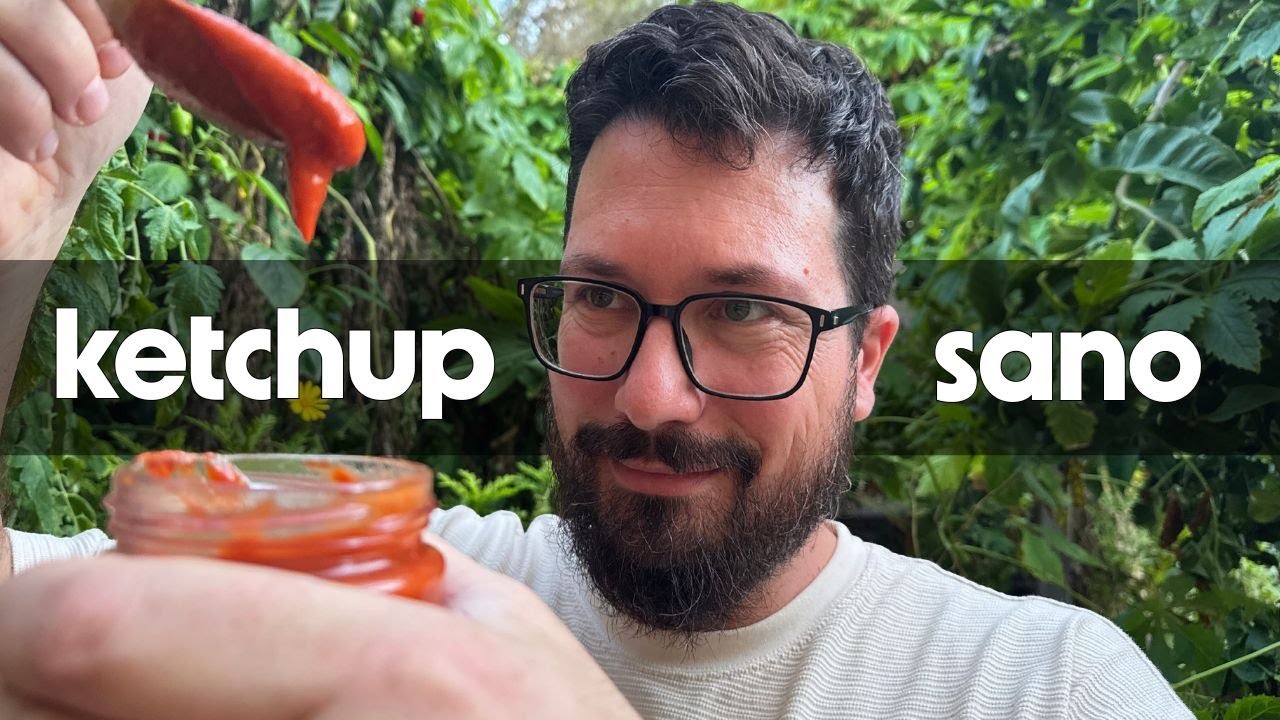 Aprovechando los últimos TOMATES de la temporada: Ketchup del HUERTO