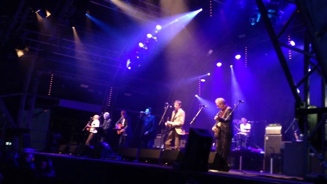 The Pogues 'Dirty Old Town' live Bristol Harbourside  26/06/14