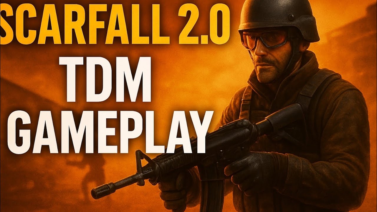 Scarfall 2.0 new TDM gameplay. My first video and first gameplay in scarfall 2.0🫶🏻
