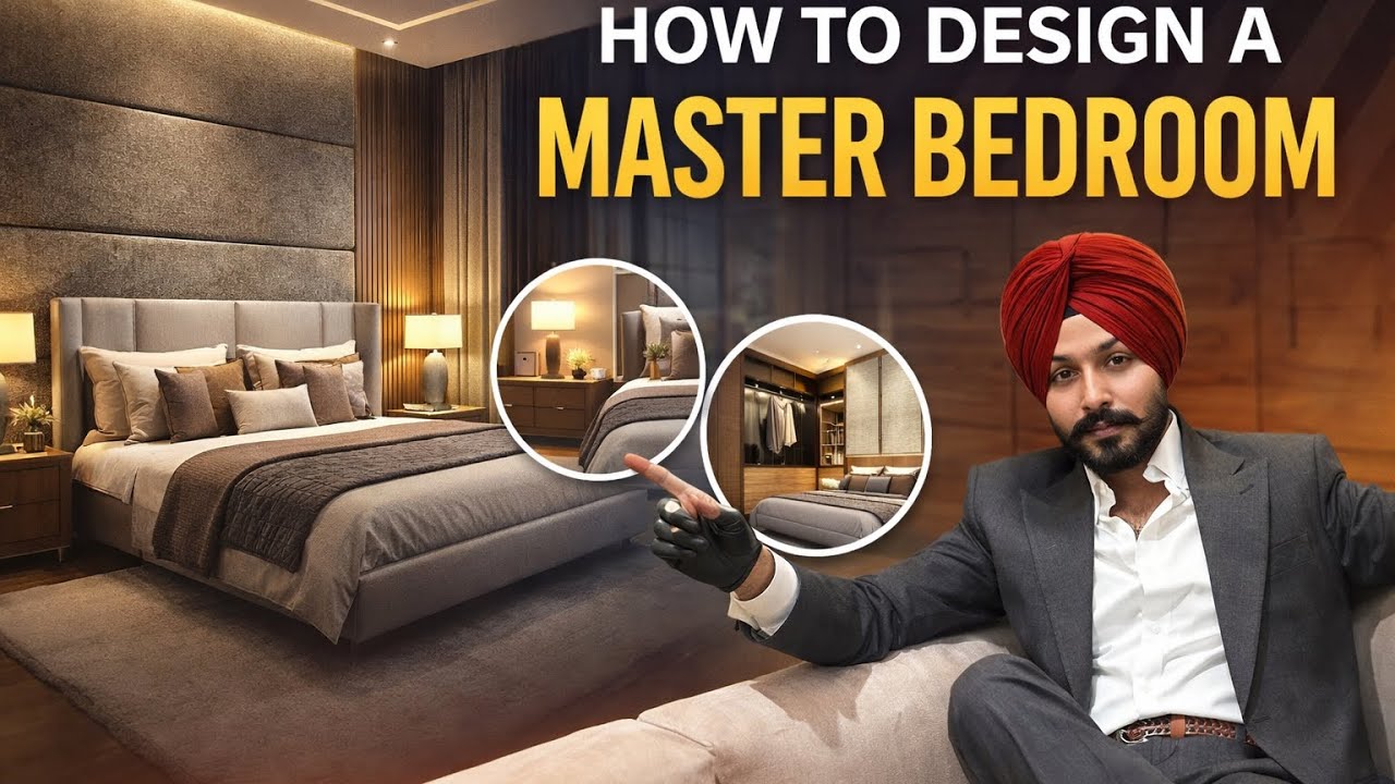 How to design master bedroom : 9171000086 #staedesigns #interiordesign #chandigarh #realestate #inte