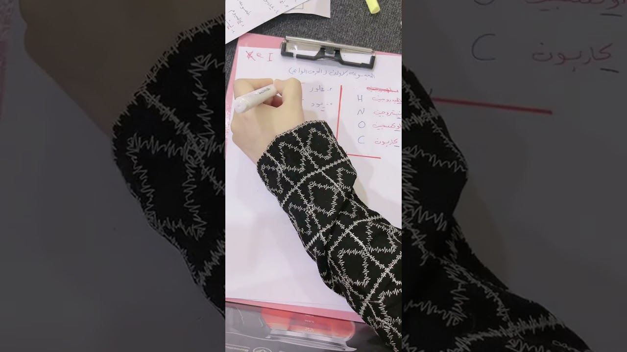 فهم وحفظ الزمور الكيميائية