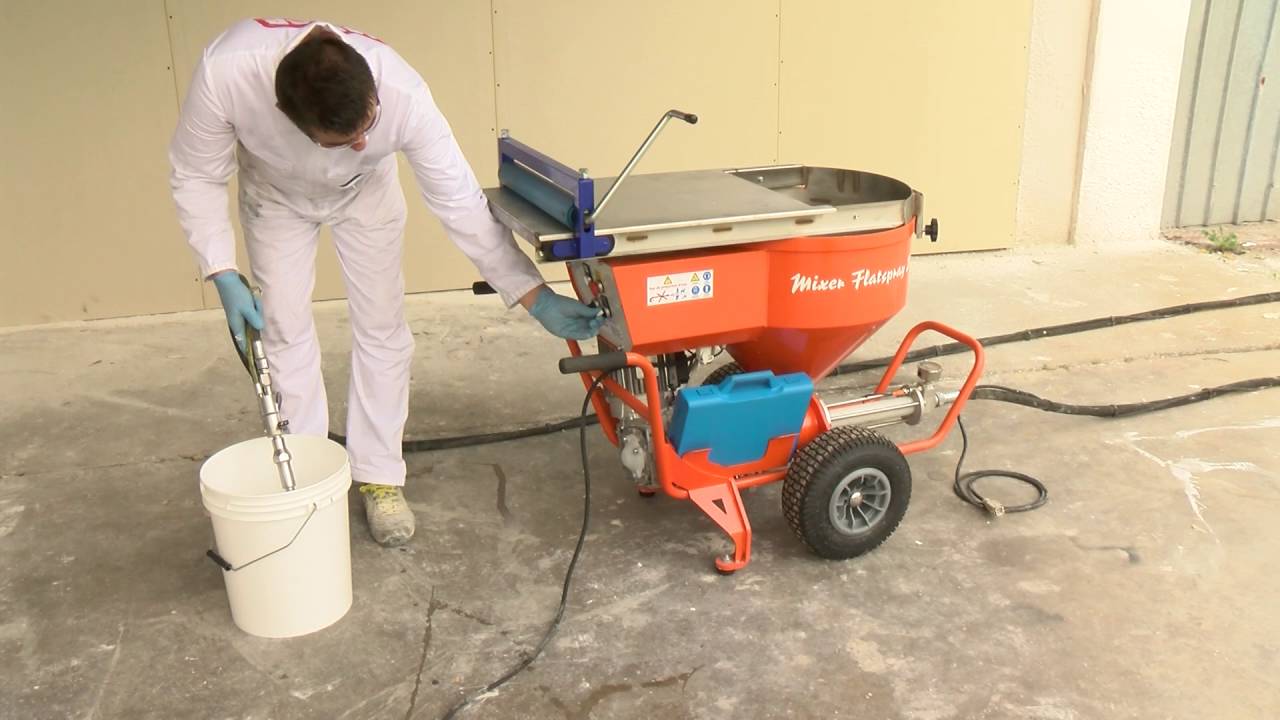 Pompa Airless  MIXER FLATSPRAY 20