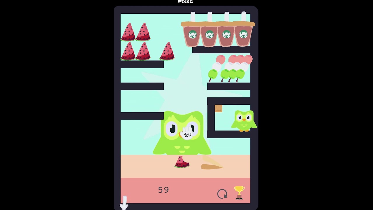 ‏اكلت Duolingo ‏وطلع الوزن ‏كبير شوفوا شو صار😱😱