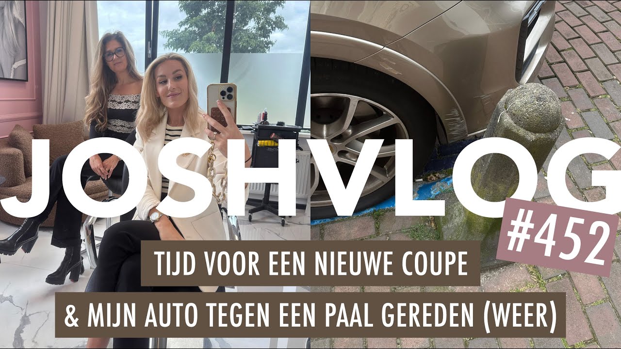 MIJN EXTENTIONS ERUIT, HAAR KORT KNIPPEN EN VAKANTIEVOORBEREIDINGEN | JOSHVLOG #452
