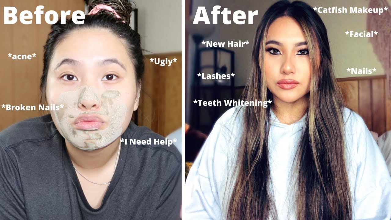 EXTREME QUARANTINE GLOW UP TRANSFORMATION AT 2AM!!  | ShilaBui
