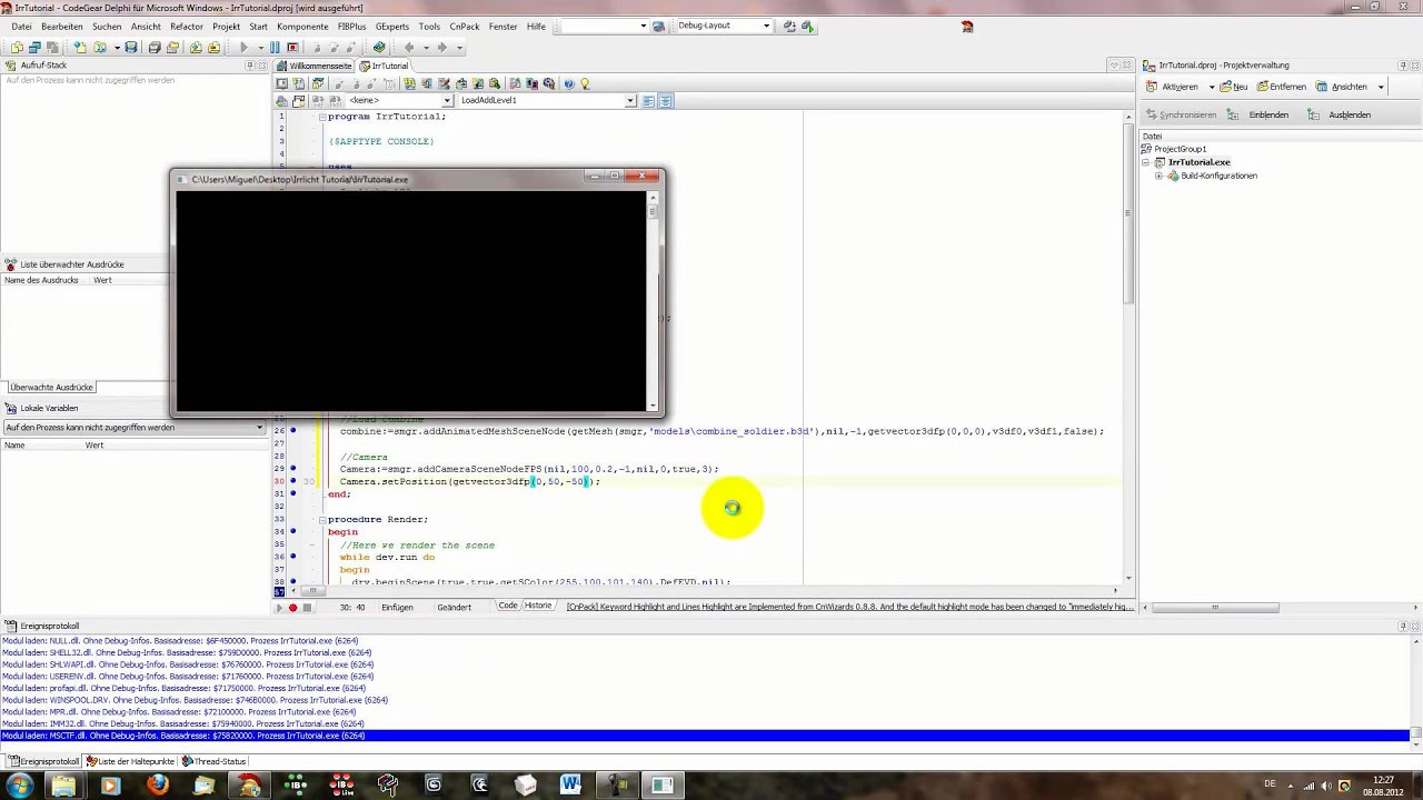 Delphi Tutorial: 3D Games with Irrlicht #2