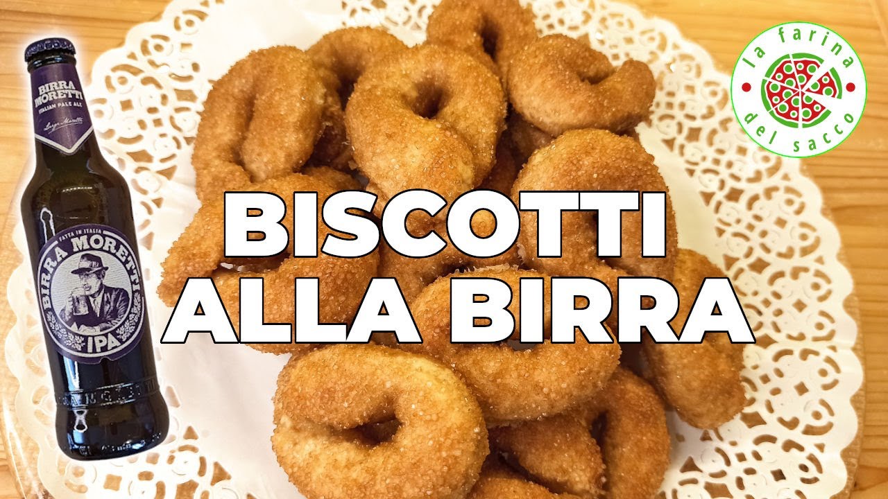 Biscotti alla Birra con Esubero di Lievito Madre - Facili e Gustosi