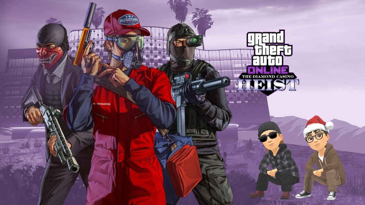 GTA Online: Diamond Casino Heist With @ItIzJoel