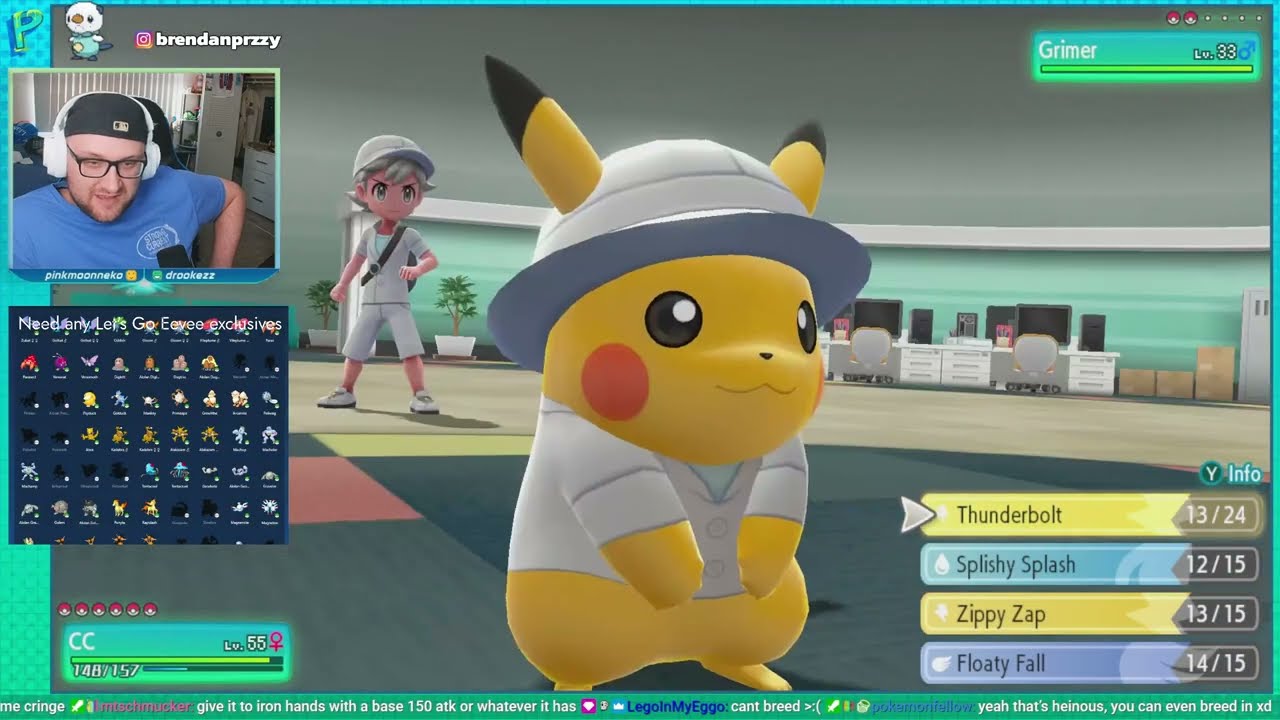 Let's Go Pikachu: Working Towards Shiny Meltan (przzyfied Live)
