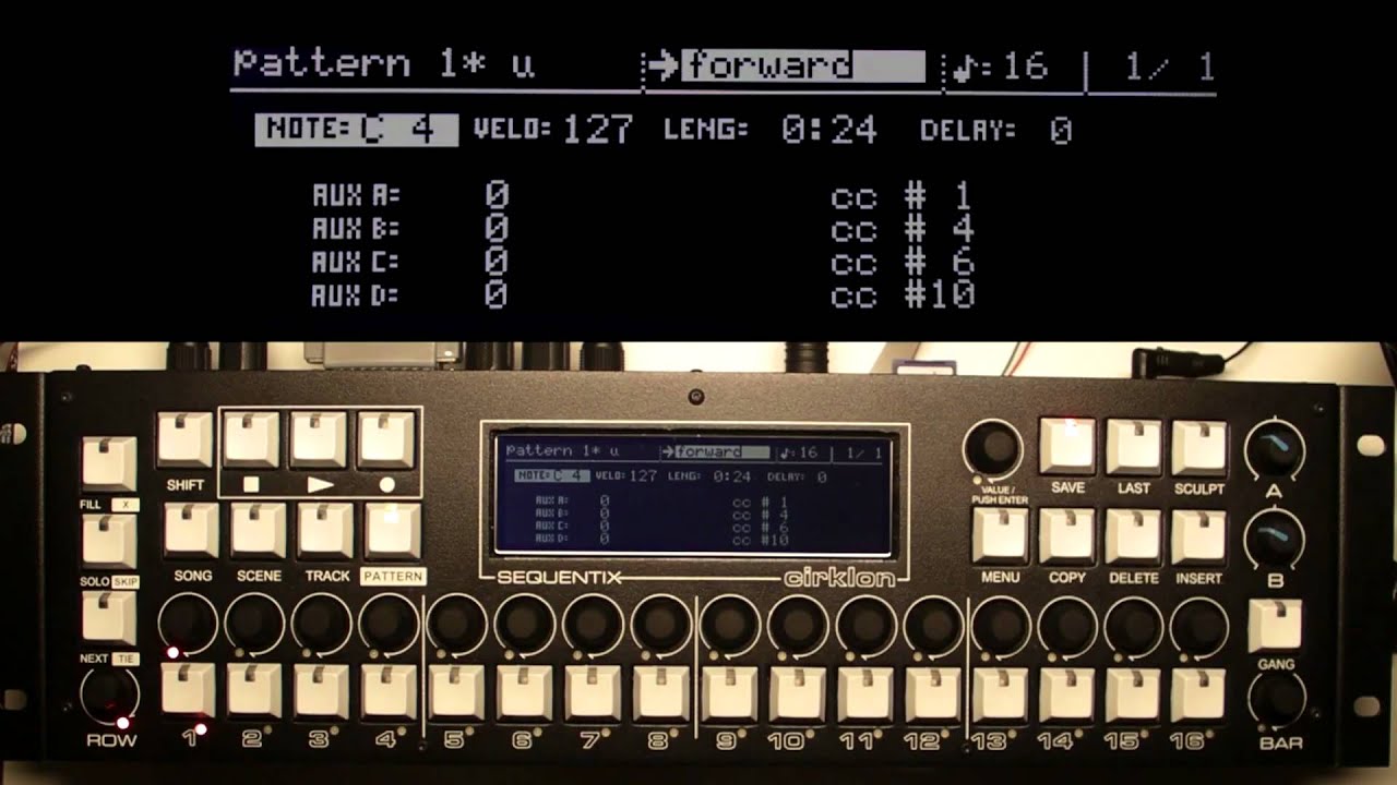 Cirklon tutorial 3 part 1 - get started