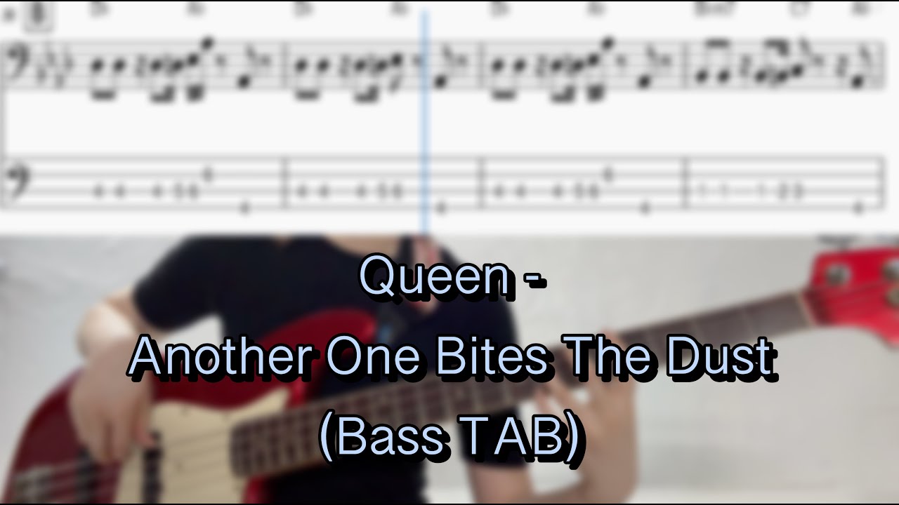 Queen - Another One Bites The Dust (Bass TAB)