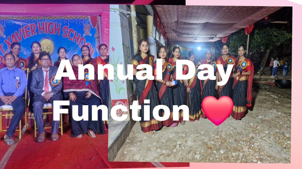 How we Celebrate our Annual Day Function (ST Xavier high school Jnpur)