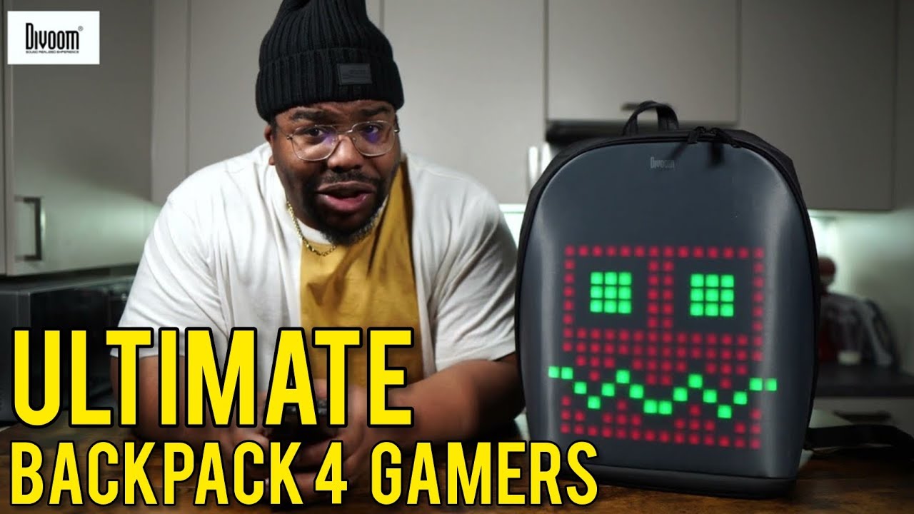 DIVOOM PIXOO BACKPACK | THE ULTIMATE GAMER BACKPACK
