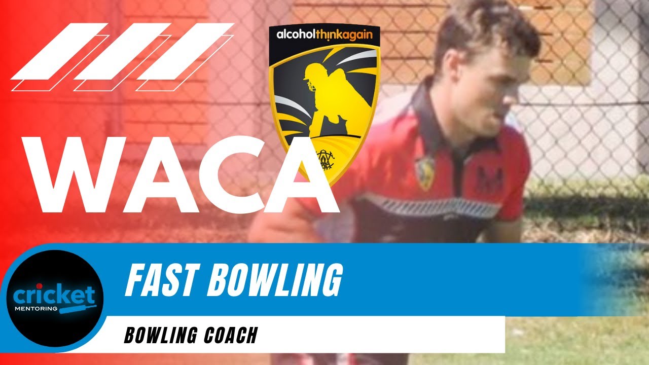 BOWLING COACH BOWLING ON THE WACA | 1ST GRADE CRICKET MATCH