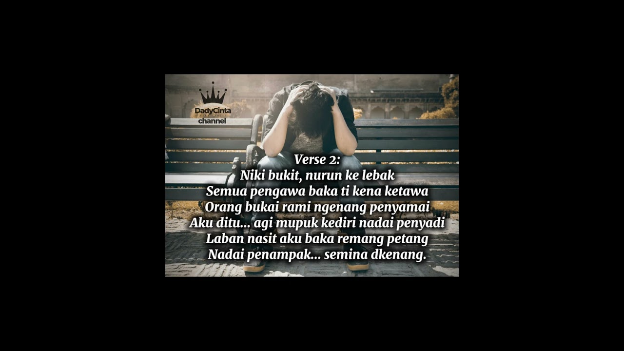 Kediri..Enda semua nasit kitai sama..taja pia anang putus asa…