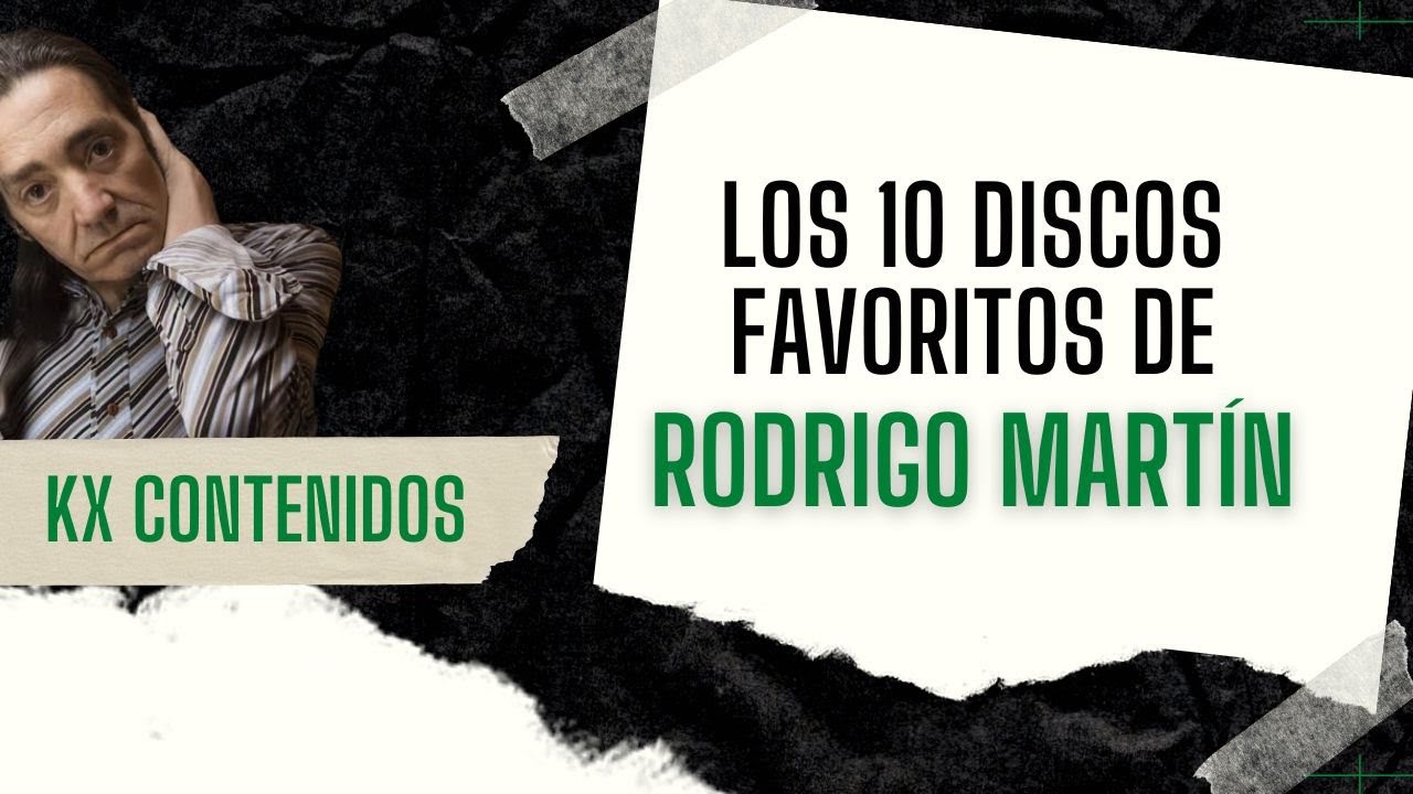 📀 RETO DE LOS 10 DISCOS: RODRIGO MARTÍN (JUANA LA LOCA)📀| ENTREVISTA