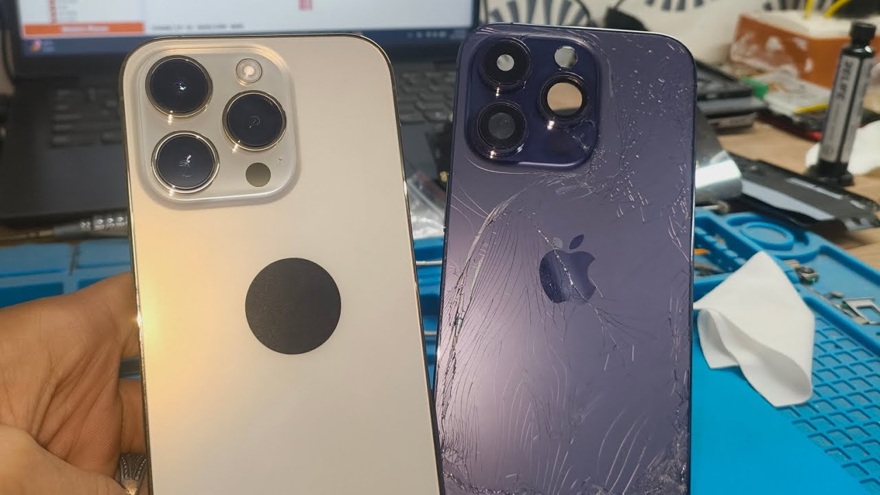 6 Minutes of Me Unscrewing The Lower Part of iPhone 14 Pro | Iphone 14 Pro Body Change/ Replacement 