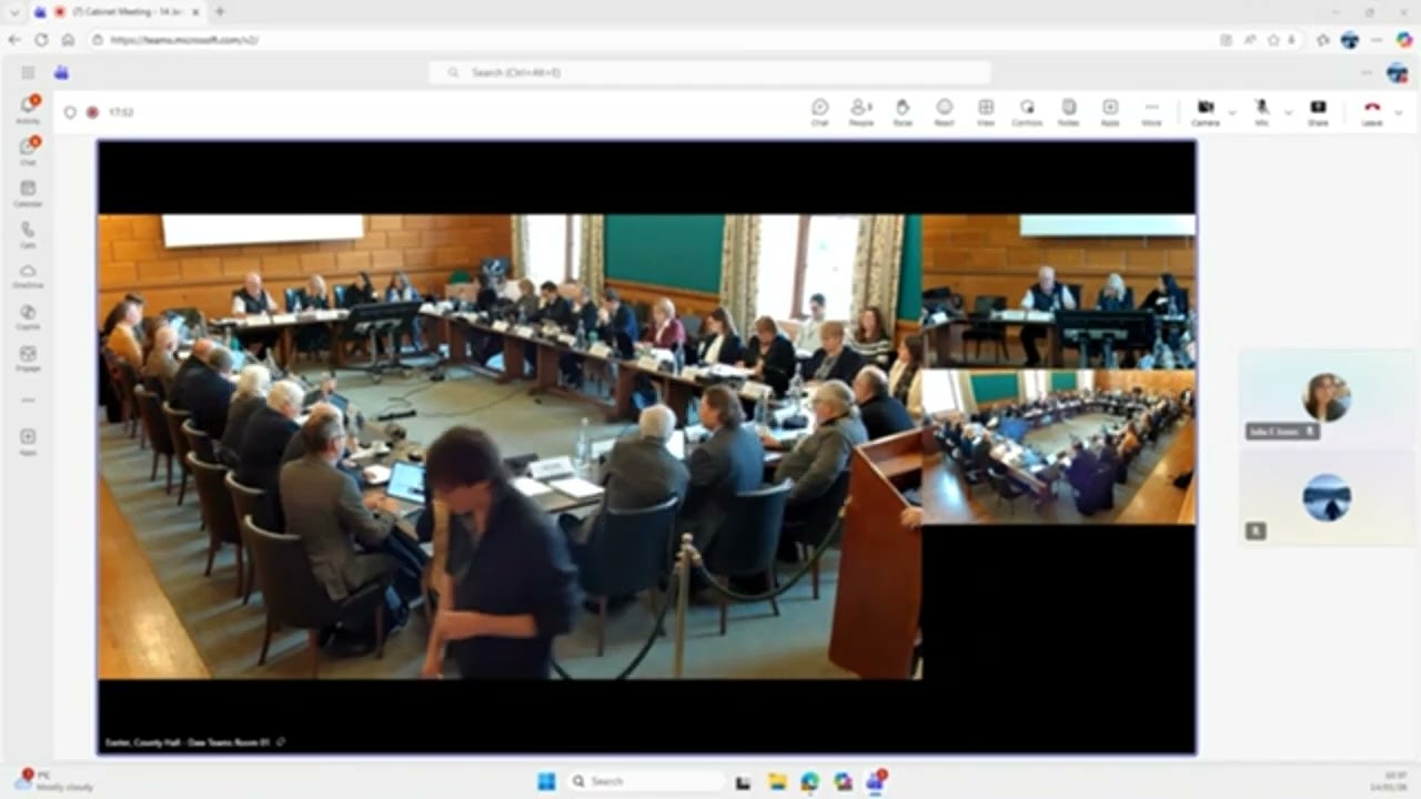 Devon County Council &ndash; Cabinet &ndash; (14/01/2026)