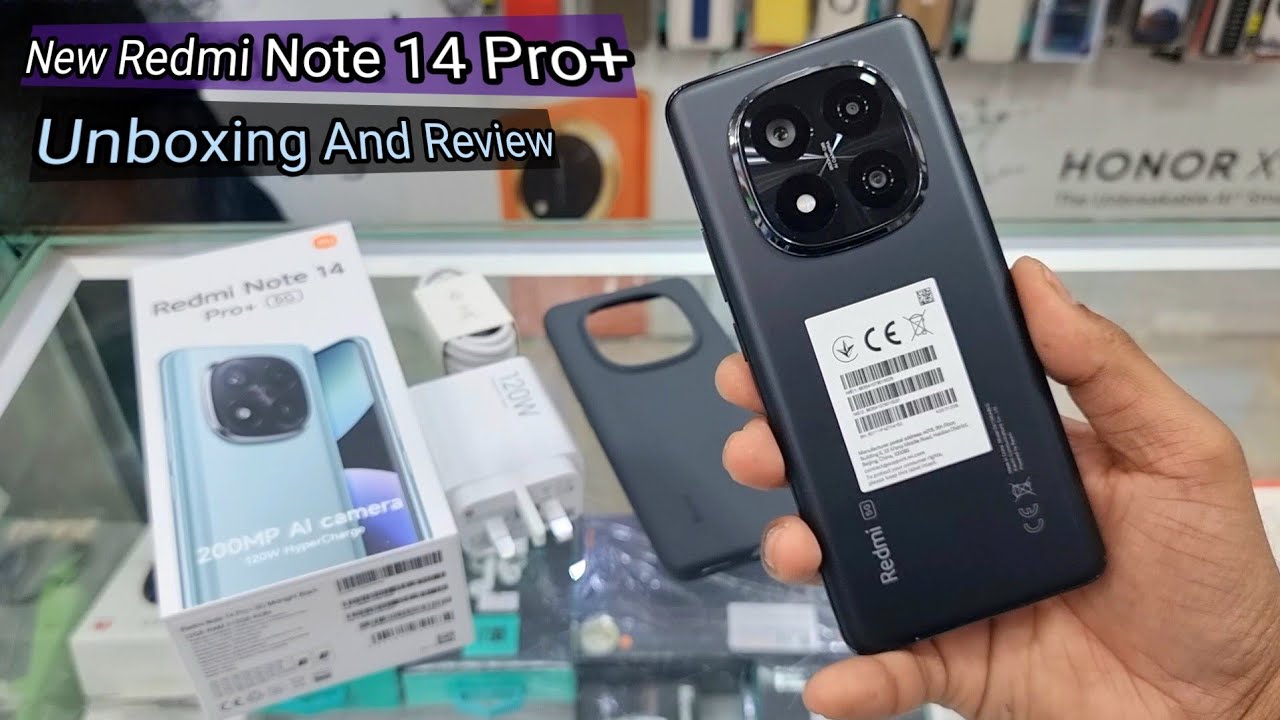 New Redmi Note 14 Pro+ 5G Unboxing📱