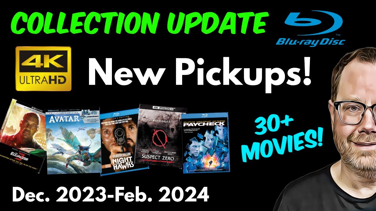 Massive Movie Haul! New 4K UHD & Blu-ray Pickups | Collection Update