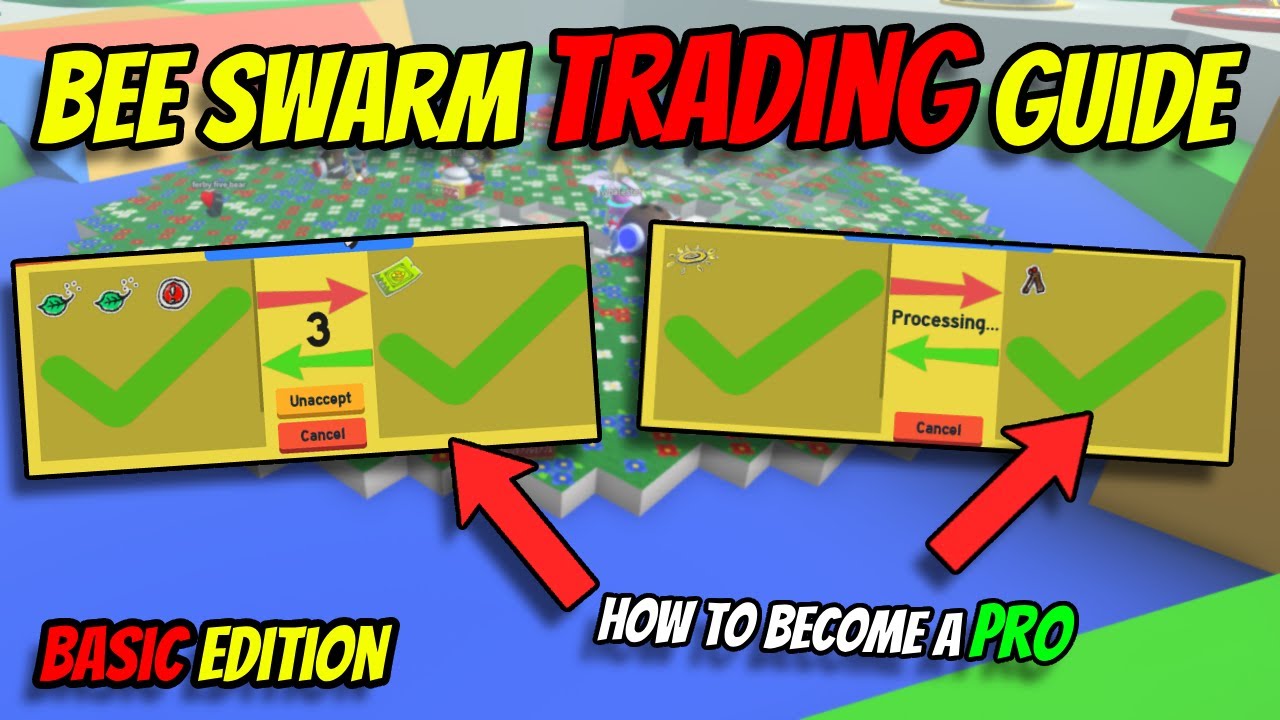 Базовое руководство по торговле в Bee Swarm Simulator