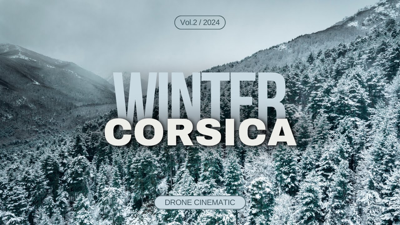 L'hiver en Corse - Drone Cinematic