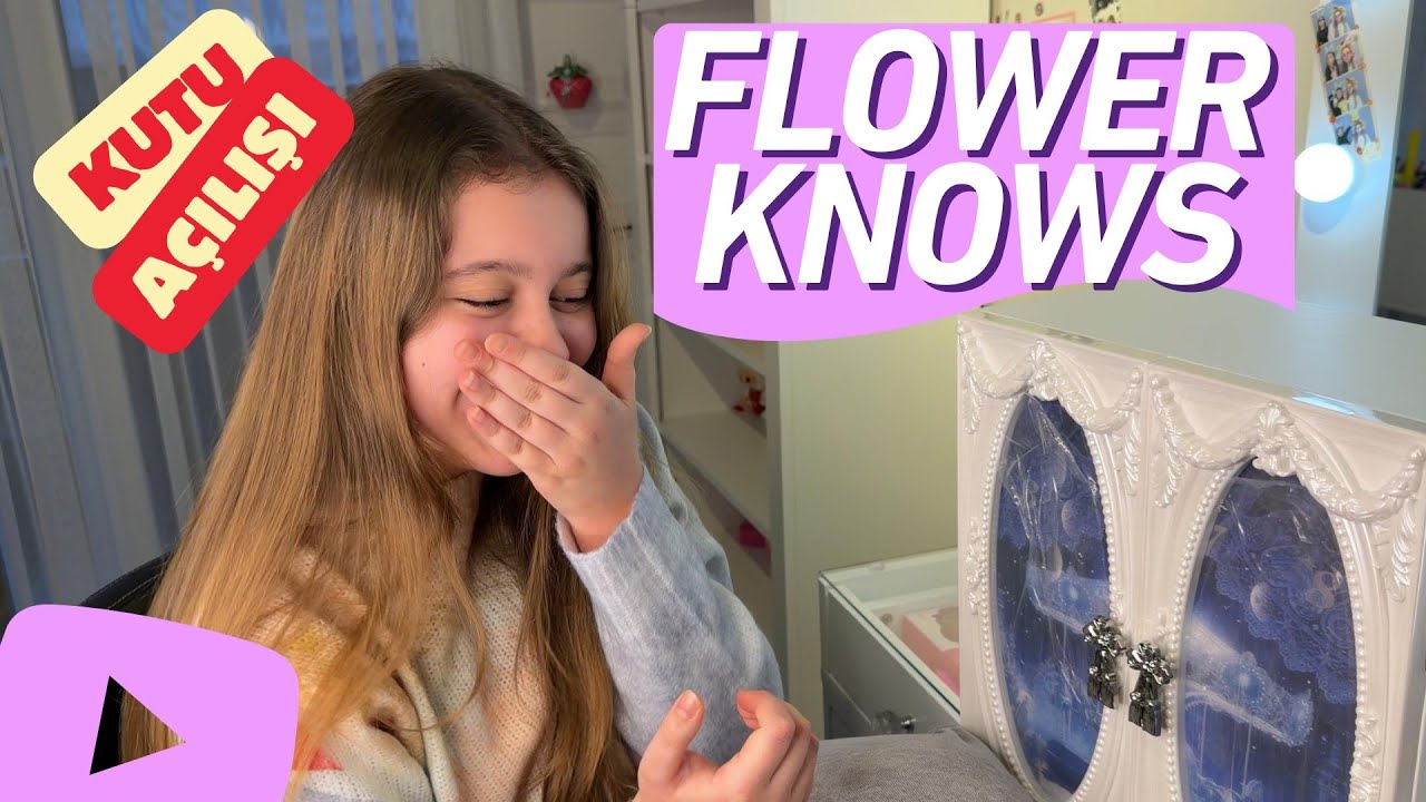 ✨ Flower Knows Advent Calendar Kutu Açılımı 🌸 BÜYÜLEYİCİ! #flowerknows #adventcalendar