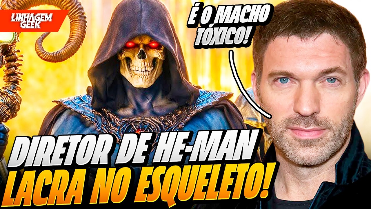LACROU! ESQUELETO É A REPRESENTAÇÃO DO MACHO TÓXICO! ACABOU PRA HE-MAN?